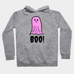 Boo! Spooky Cute Halloween Ghost Hoodie